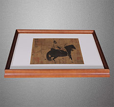 德州市书画装裱配框服务案例